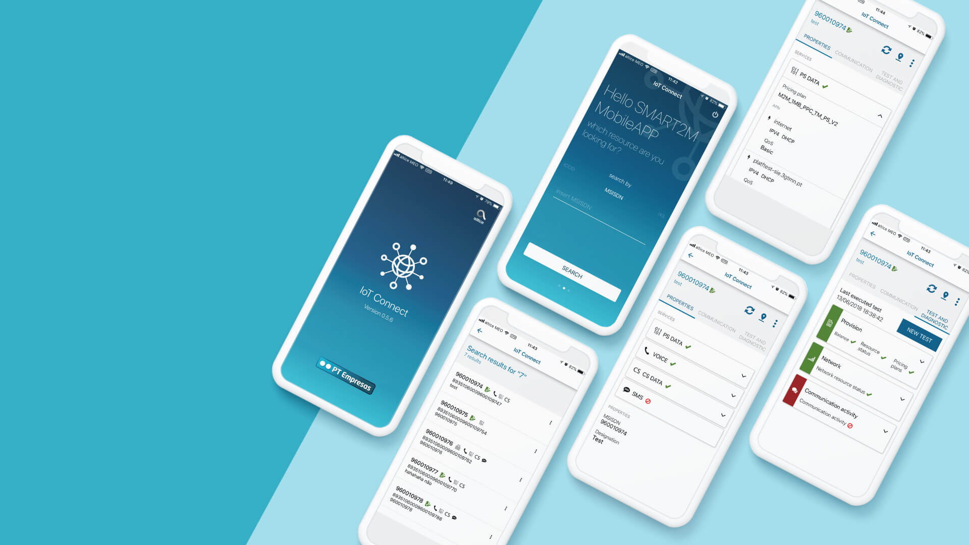 load mobile mockup altice project