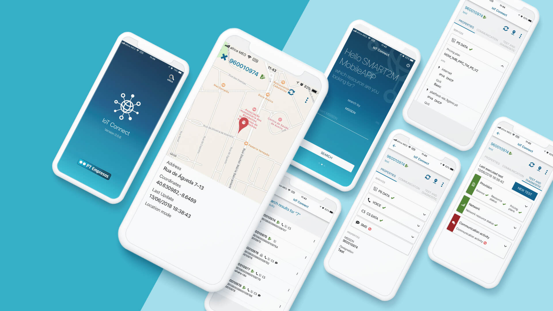 load mobile close up mockup altice project