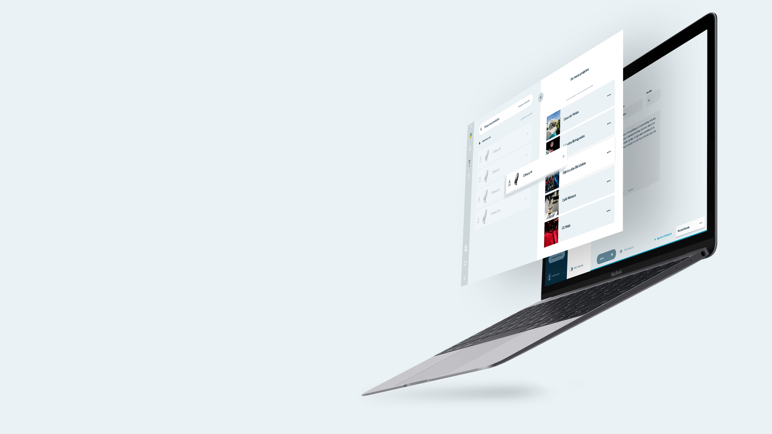 load web mockup of the lightenjin project
